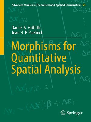 cover image of Morphisms for Quantitative Spatial Analysis